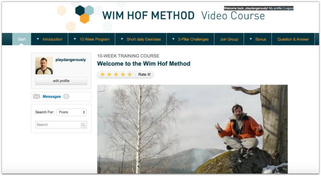 Wim Hof Method Video Course Review.27 AM